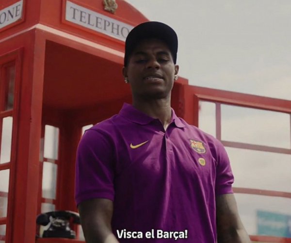 Có trái tim của bạn! Rashford đã nói tiếng Catalan trong video thông báo chính thức: Barcelona trực 